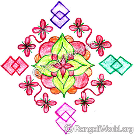 Flower Rangoli